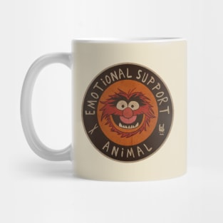 vintage 70s muppets emotional support animal Mug